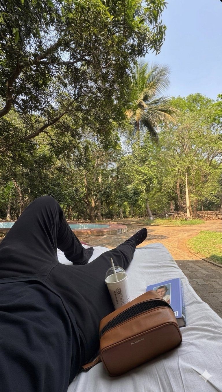 Poolside at farmhouse